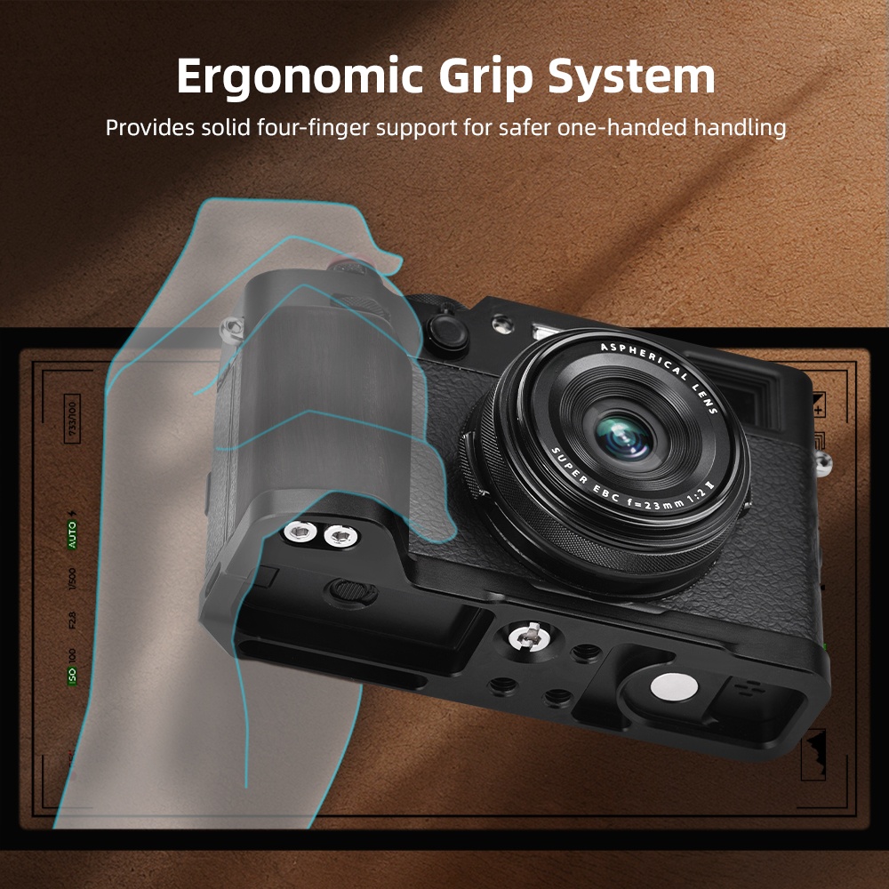 Fujifilm Camera X100Vi - L-Bracket Holder for X100VI Camera Single-Handed