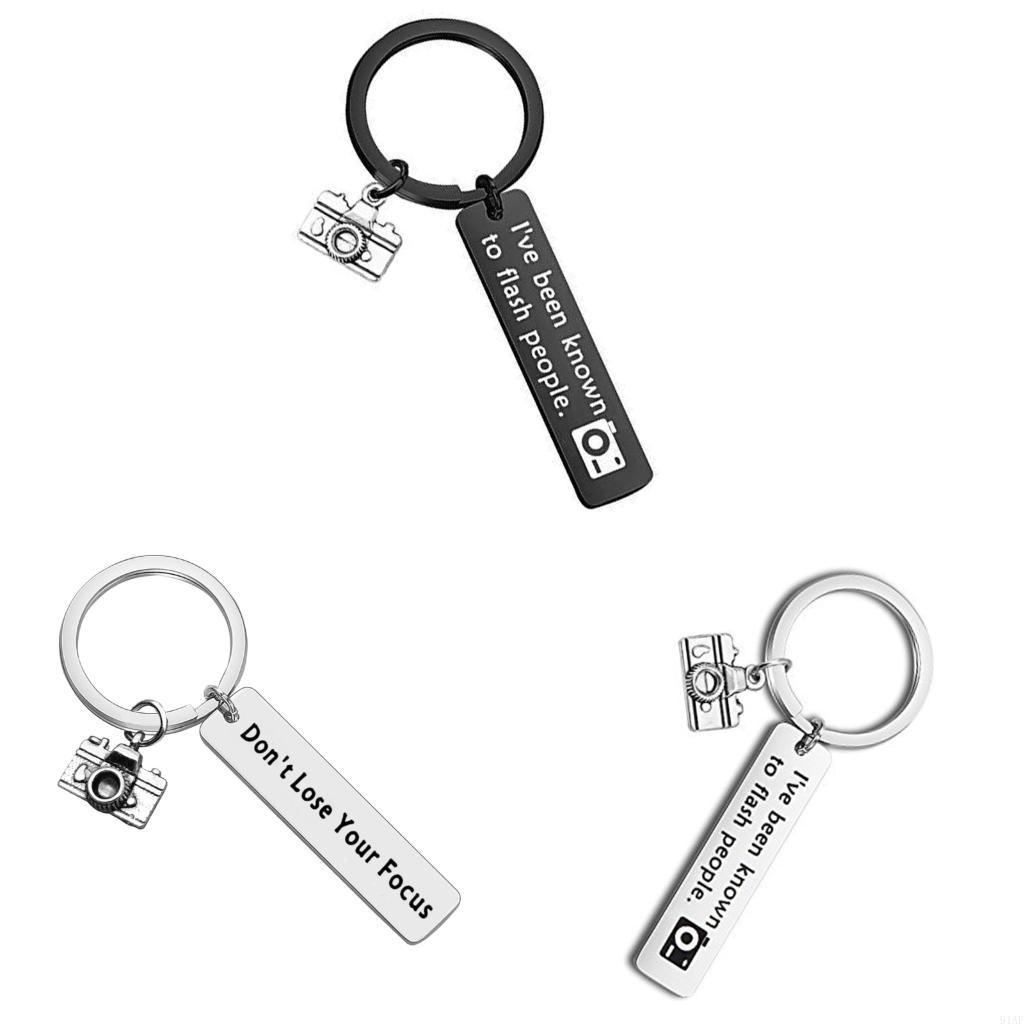 Photography Yellow Light - 91AF Artistic Photography Inspired Keychain Polished