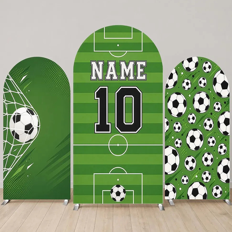 Photography Sport - Custom 2-sided Soccer Arch Backdrop Cover