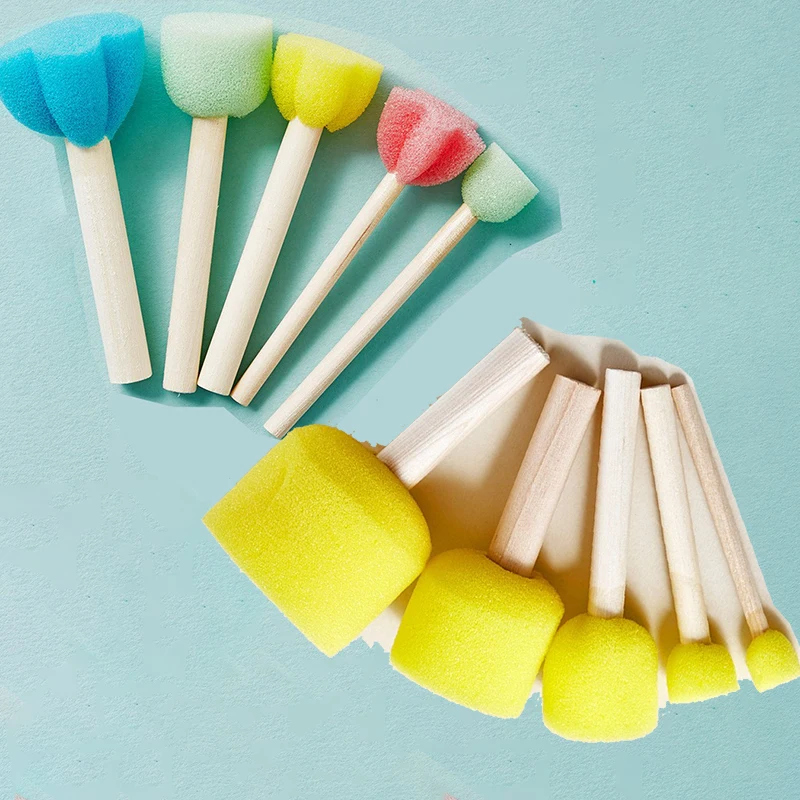 Photography Technique - 10 Pcs Set Wooden Handle Mushroom