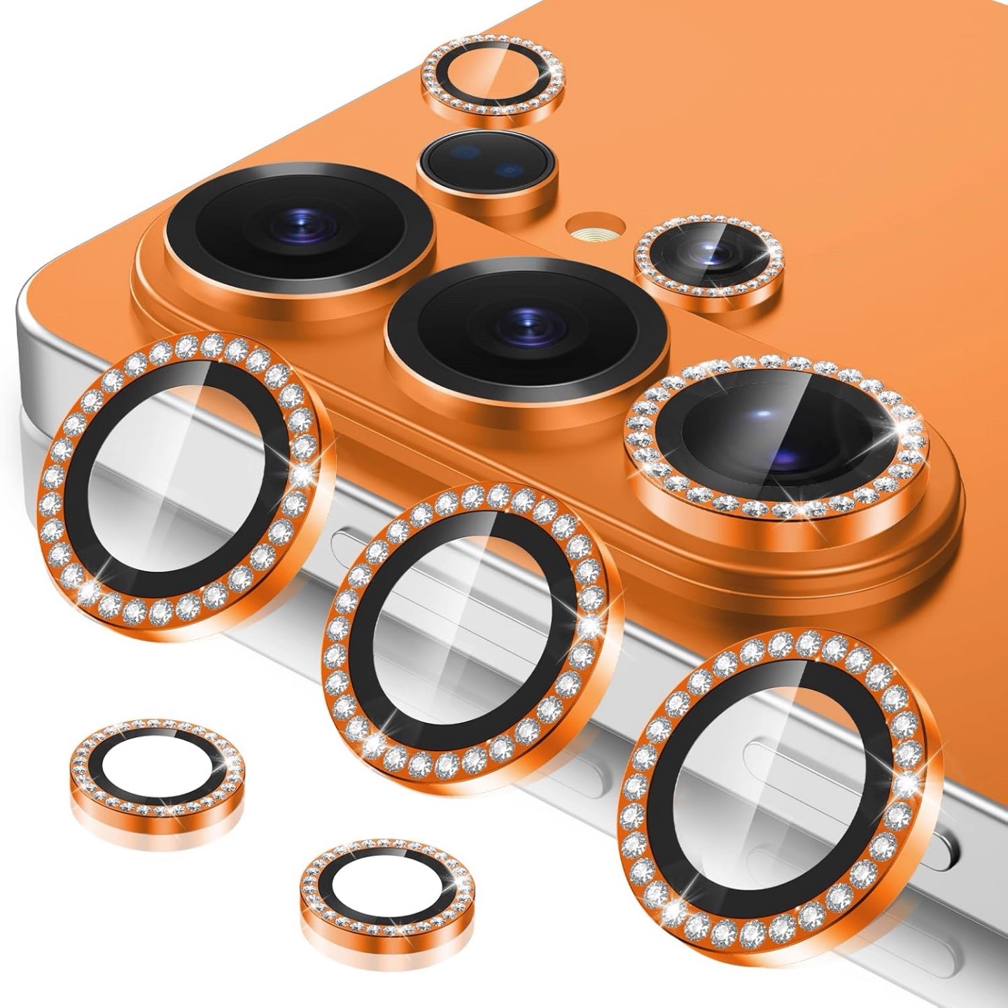 Photography Kit Samsung S26 Ultra - Alloy Bling Diamonds Lens Glass Film