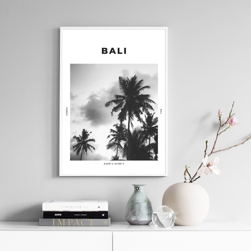 Bali Travel Print Black White  - огляд і ціна Photography Bali