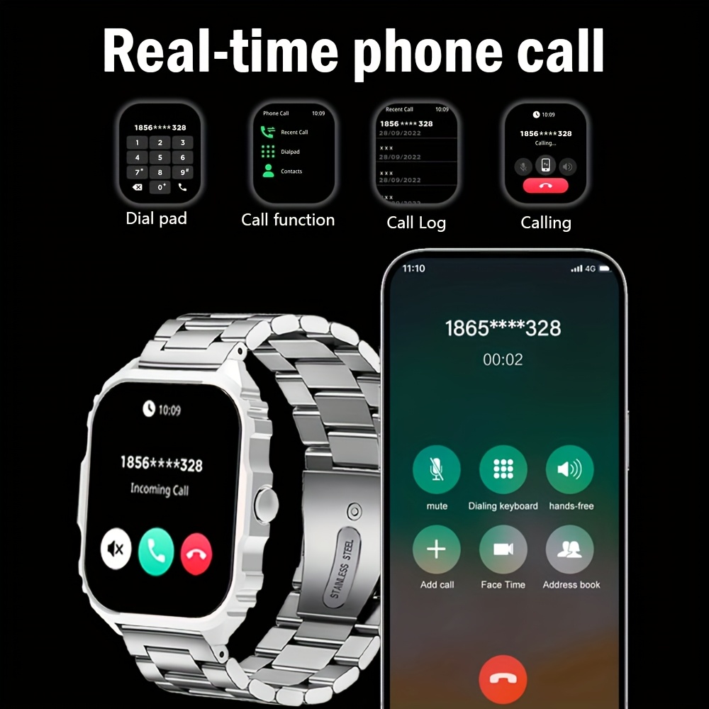 Smart Watch，1.84-Inch Large Sq - огляд і ціна Photography Sport