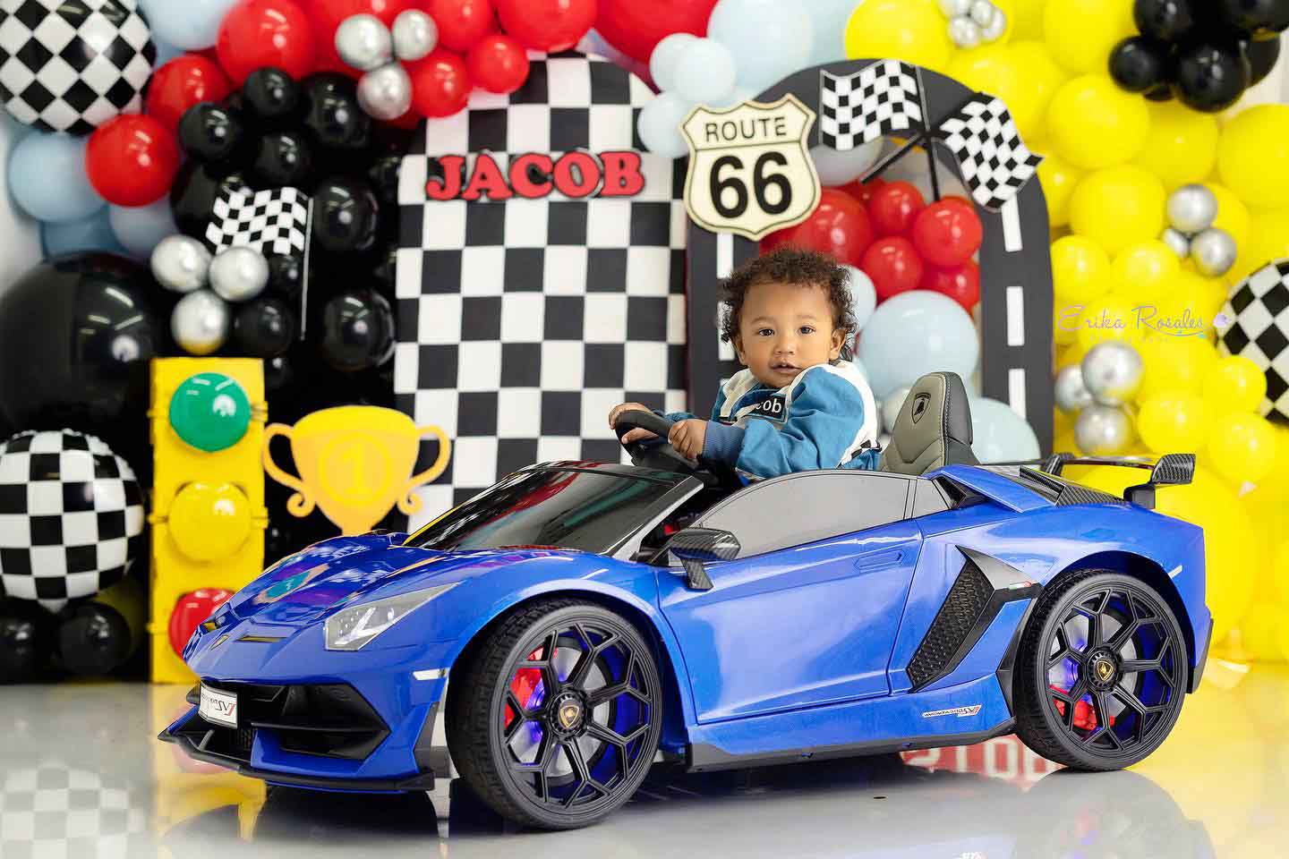 Race Car Birthday Backdrop Kid - огляд і ціна Photography Sport
