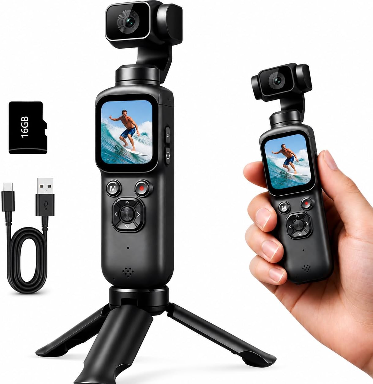 4K Handheld Gimbal Vlogging Ca - огляд і ціна Photography Grid