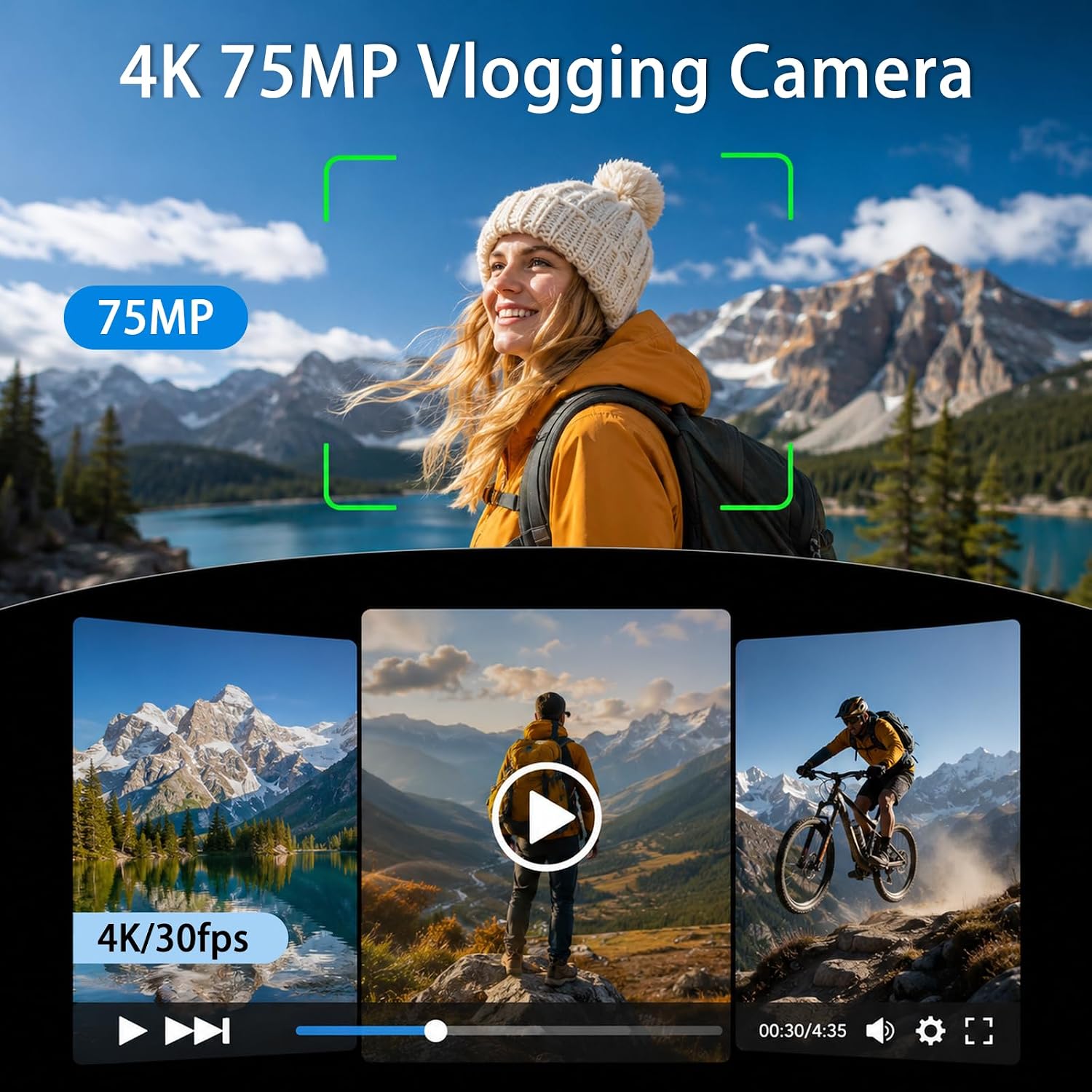 4K Handheld Gimbal Vlogging Ca - огляд і ціна Photography Grid