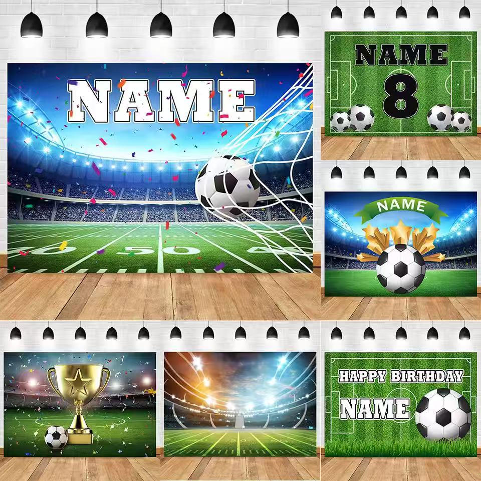 Football Backdrop Customize Na - огляд і ціна Photography Sport