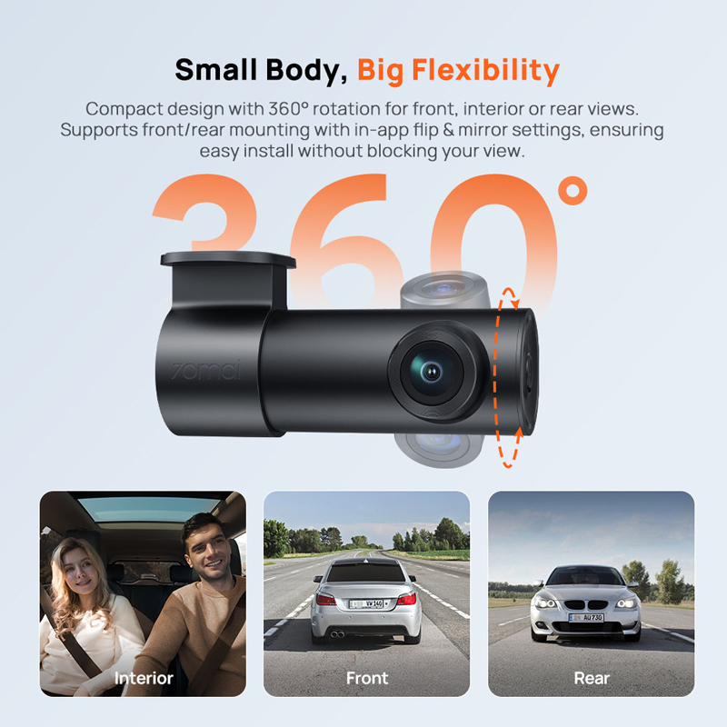 70mai M310 Plus 2K 1440P Dash  - огляд і ціна Xiaomi Photography Kit