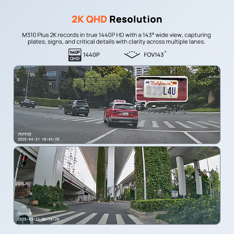 70mai M310 Plus 2K 1440P Dash  - огляд і ціна Xiaomi Photography Kit