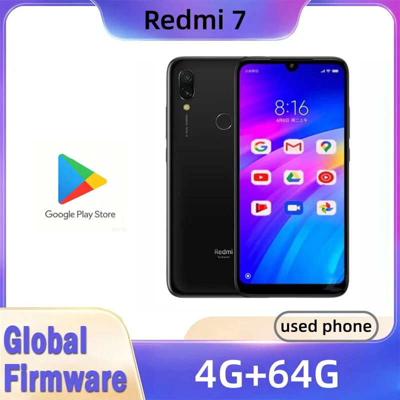 Xiaomi Redmi 7 Cellphone with  - огляд і ціна Photography Xiaomi