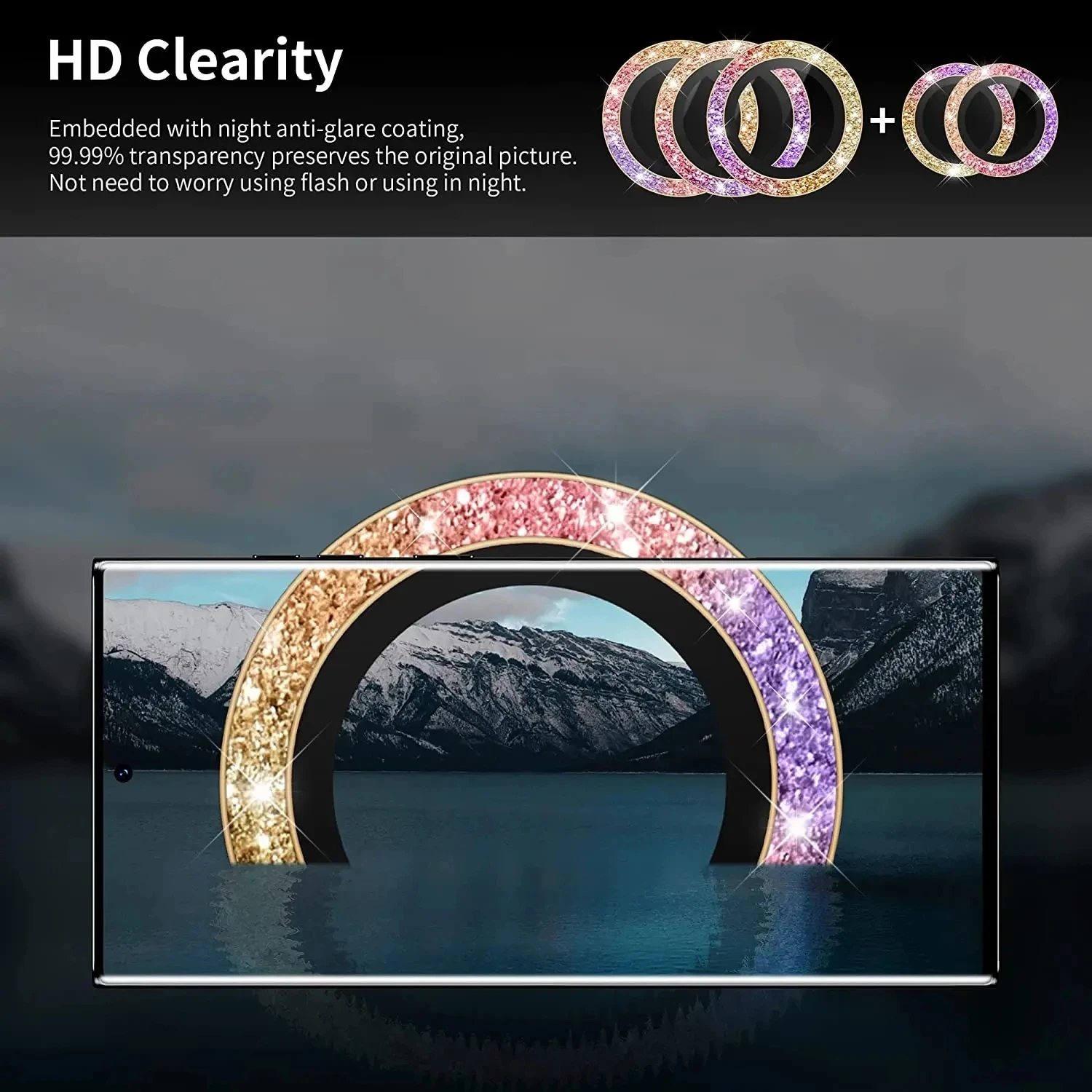 Diamond Glitter Lens Glass For - огляд і ціна Photography Kit Samsung S26 Ultra