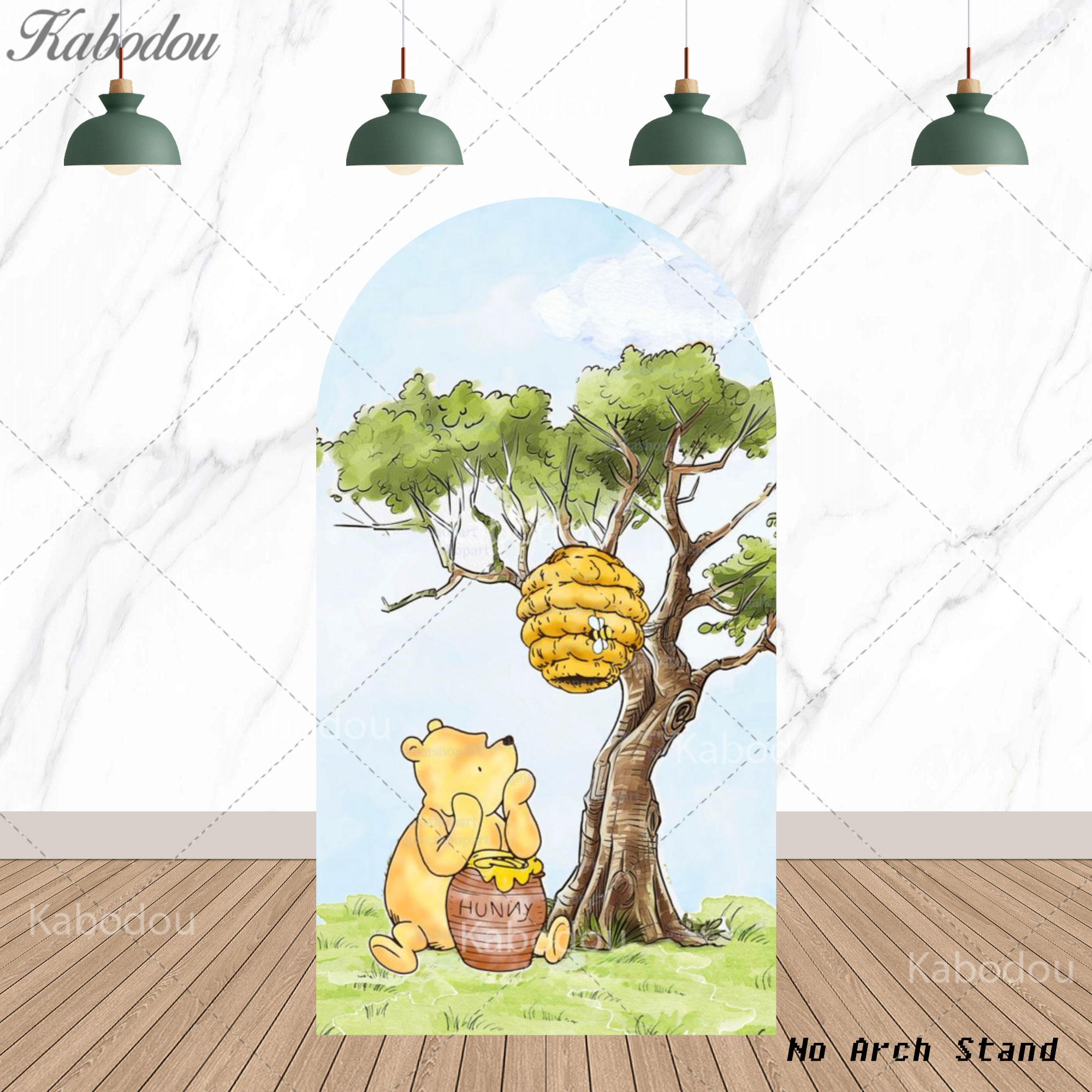 Winnie the Pooh Arch Backgroun - огляд і ціна Photography Sport