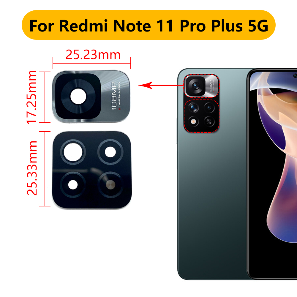 2PCS，NEW Back Rear Camera Glas - огляд і ціна Xiaomi Photography Kit