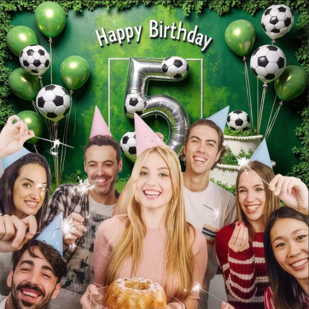 Soccer Theme 7 8th Children Bi - огляд і ціна Photography Sport