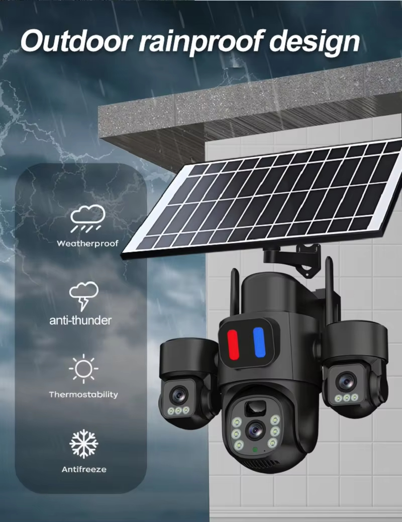 WIFI Solar PTZ Camera Outdoor  - огляд і ціна Photography Grid