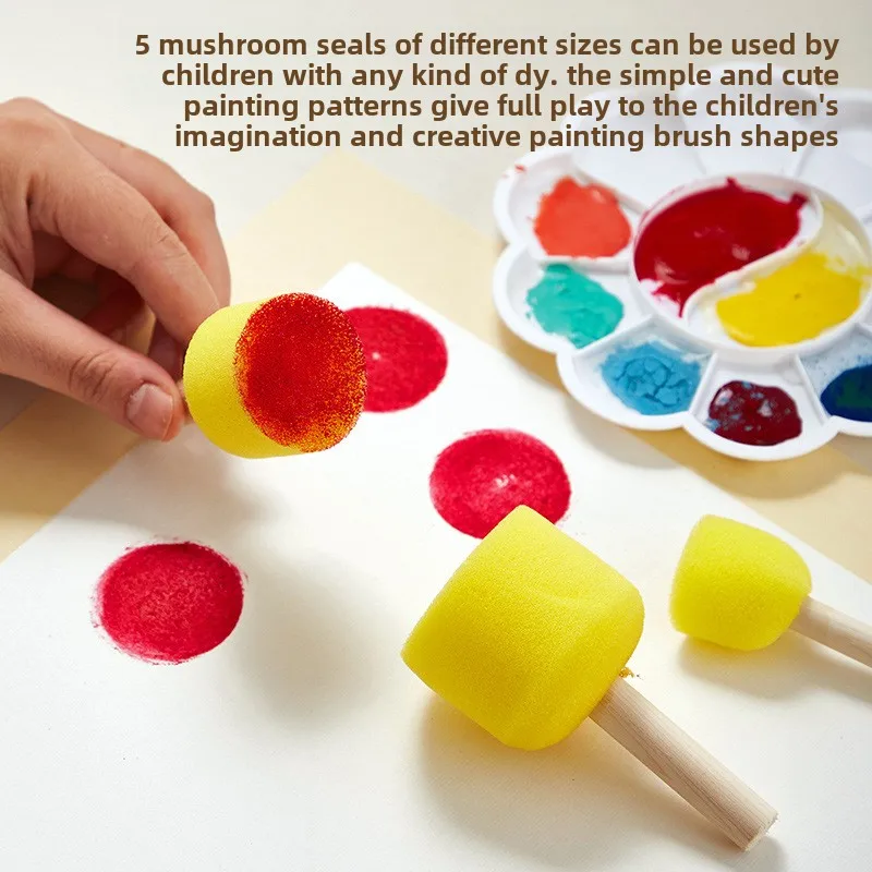 10 Pcs Set Wooden Handle Mushr - огляд і ціна Photography Technique