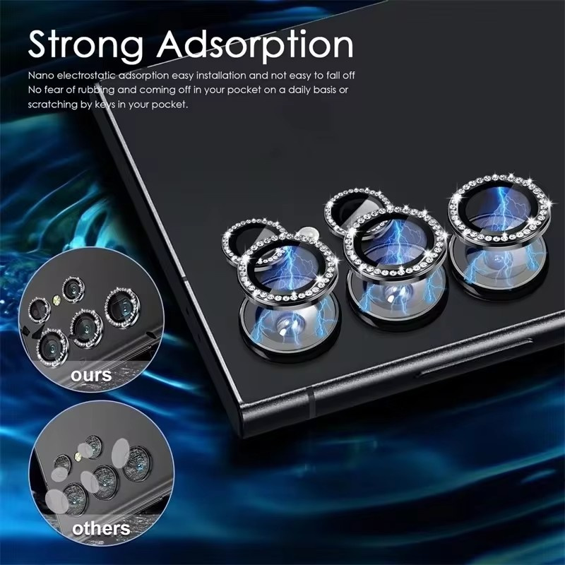 Alloy Bling Diamonds Lens Glas - огляд і ціна Photography Kit Samsung S26 Ultra