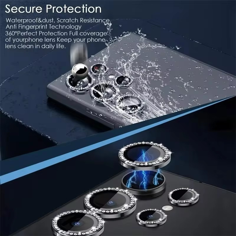 Alloy Bling Diamonds Lens Glas - огляд і ціна Photography Kit Samsung S26 Ultra