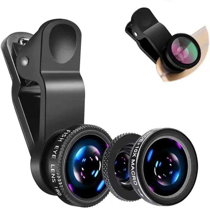 3in1 Fisheye Wide Angle Micro  - огляд і ціна Photography Xiaomi